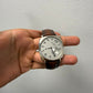 Vacheron Constantin Historiques American White Gold 40 MM - Brown Leather Strap - White Dial - 82035/000G-B735