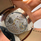 Vacheron Constantin Historiques American White Gold 40 MM - Brown Leather Strap - White Dial - 82035/000G-B735