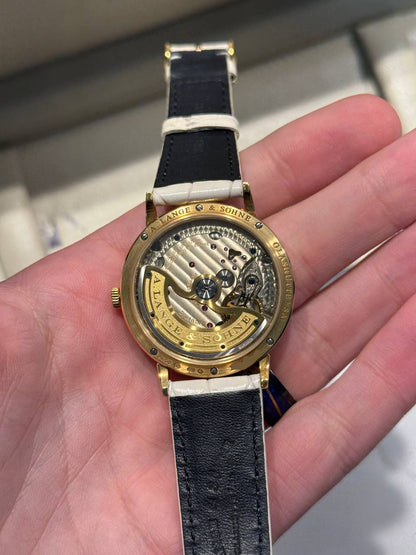 A. Lange & Söhne Saxonia Automatic - 18K Yellow Gold - 37 mm - Mother-of-Pearl Dial - Ref. 840.021