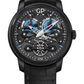 Girard-Perregaux Bridge Titanium 45 MM - Black Leather Strap - Skeleton Dial - 84000-21-632-BH6A