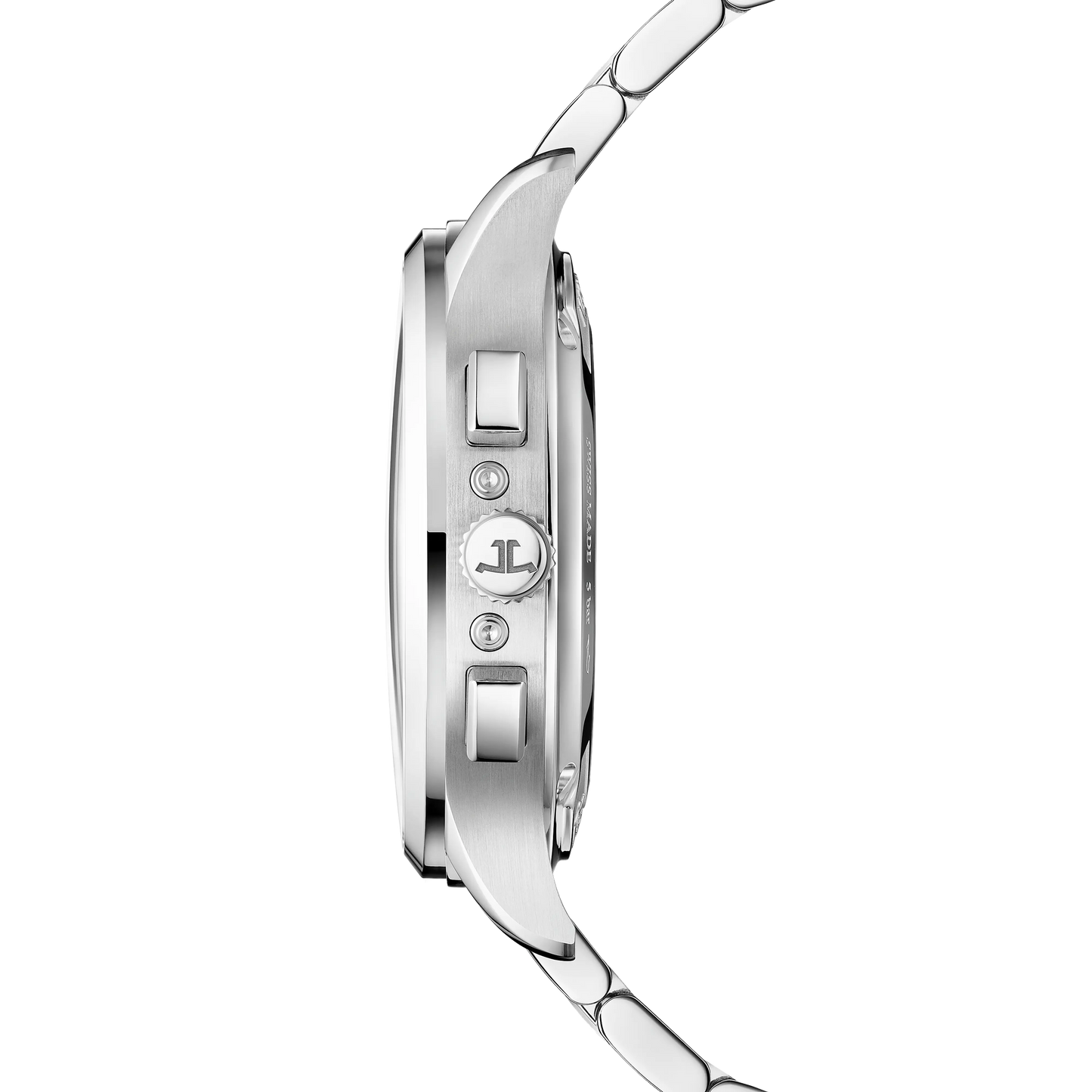 JLC - Master Control Chronograph Calendar - 40 MM - Stainless Steel - Silvered-Gray Dial - Stainless Steel Bracelet - Q4138130