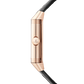 JLC - Reverso Tribute Duoface Tourbillon - 45.5 MM x 27.4 MM - Pink Gold - Silvered-Gray/Black Dial - Black Leather Strap - Q392243J