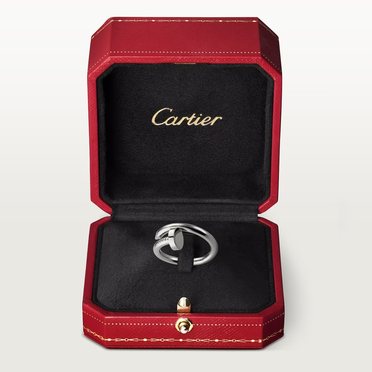 Cartier Just Un Clou Ring - White Gold - B4099200