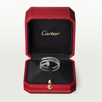 Cartier Just Un Clou Ring - White Gold - Diamonds - B4211000