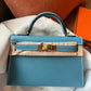 Hermès Kelly 20 - Blue Jean - Epsom - Gold Hardware - K20BJEGHW