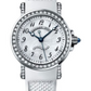 Breguet Marine White Gold 30 MM - White Rubber Strap - Diamond Bezel - Mother-Of-Pearl Dial - 8818BB/59/564/DD00