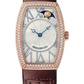 Breguet Héritage Rose Gold 25 MM -  Brown Leather Strap - Diamond Bezel - Silver Dial - 8861BR/11/386/D000