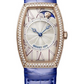 Breguet Héritage Rose Gold 25 MM -  Blue Leather Strap - Diamond Bezel - Silver Dial - 8861BR/15/986/D000