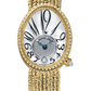 Breguet Reine de Naples Yellow Gold 28.48 MM - Yellow gold Chain Bracelet - Diamond Bezel - Mother-Of-Pearl Dial - 8918BA/58/J39/D00D