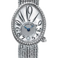 Breguet Reine de Naples White Gold 28.48 MM - White Gold Chain Bracelet - Diamond Bezel - Mother-Of-Pearl Dial - 8918BB/58/J39/D00D