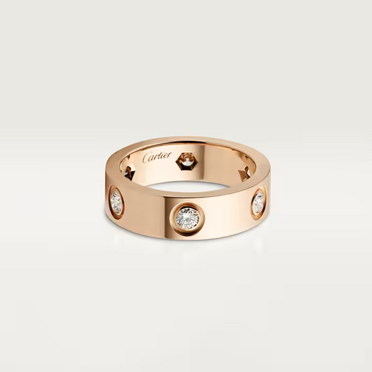 Cartier Ring - Rose Gold - Diamonds - B4097500