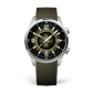 JLC - Polaris Date - 42 MM - Stainless Steel - Shaded Green Dial - Green Rubber Strap - Q906863J