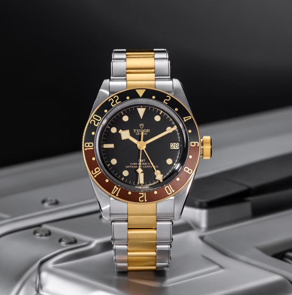 Tudor Black Bay GMT S&G - 41 MM - Steel & Yellow Gold - Black Dial - M79833MN-0001