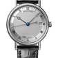 Breguet Classique White Gold 33.5 MM - Black Leather Strap -  Silvered Gold Dial - 9067BB/12/976