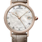 Breguet Classique Rose Gold 33.5 MM - Brown Leather Strap - Mother Of pearl Dial - 9068BR/52/976/DD00