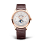 JLC - Master Control Calendar - 40 MM - Pink Gold - Silvered-Gray Dial - Brown Leather Strap - Q4142520
