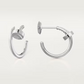 Cartier Just Un Clou Earrings - White Gold - B8301236