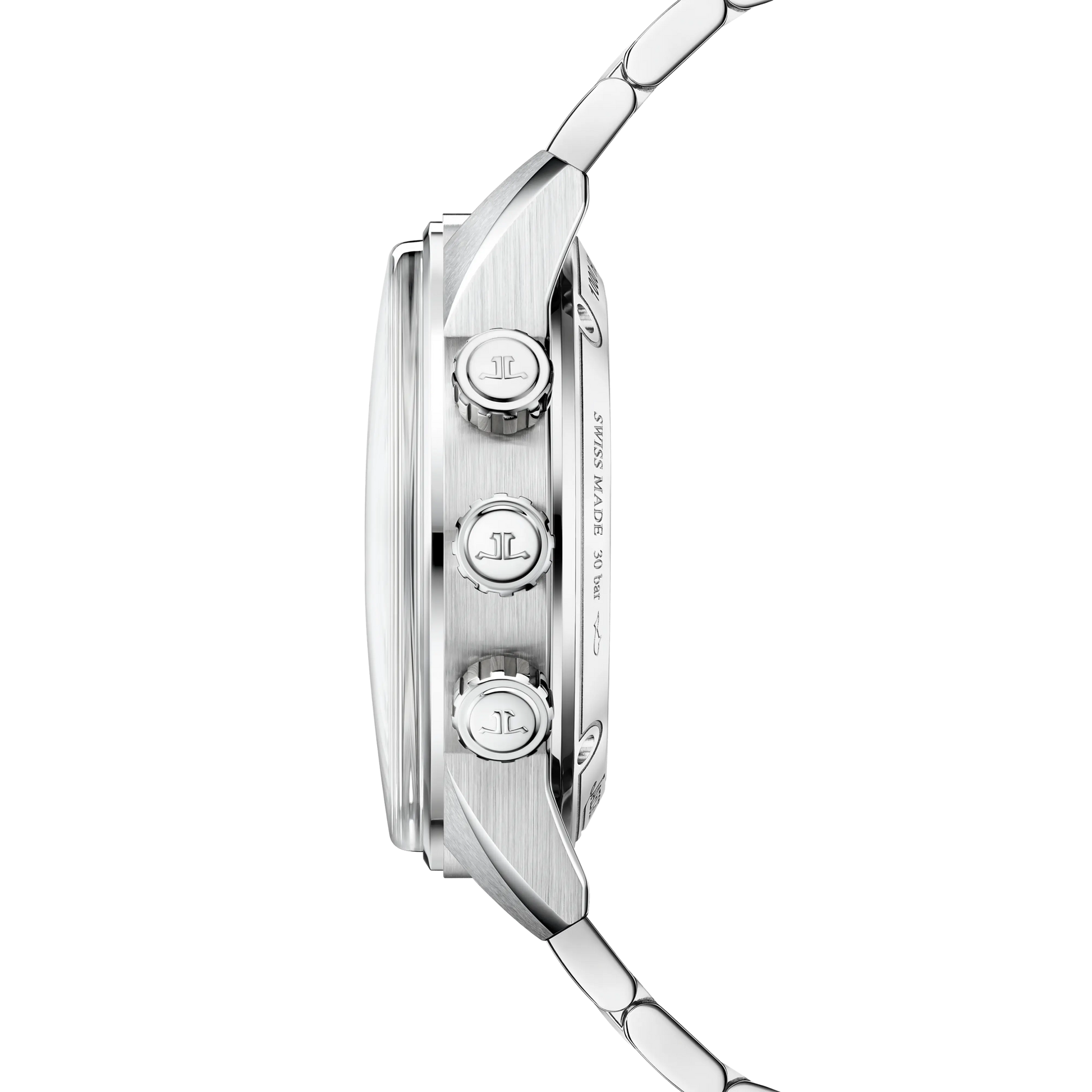 JLC - Polaris Mariner Memovox - 42 MM - Stainless Steel - Shaded Blue Dial - Stainless Steel Bracelet - Q903818J