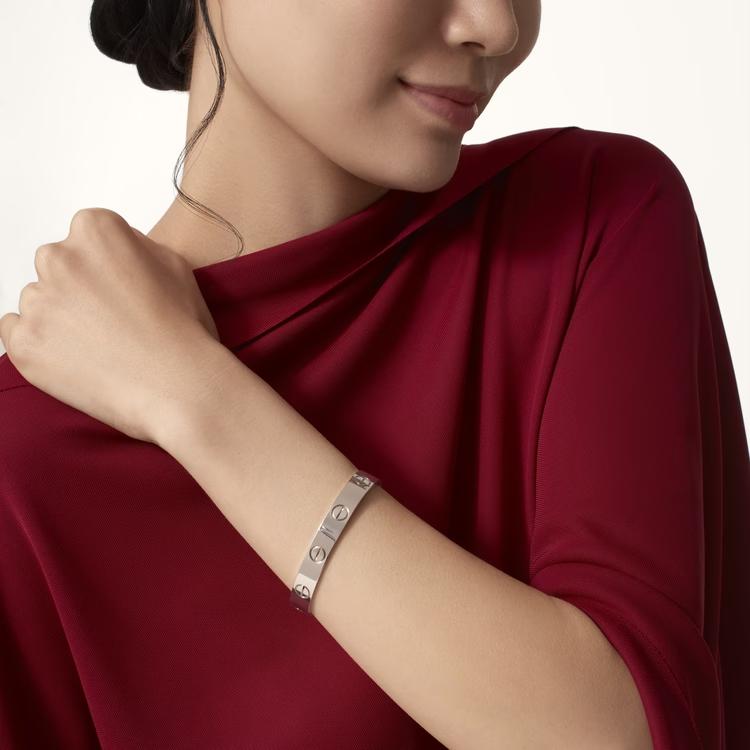 Cartier Love Bracelet - White Gold - B6064717