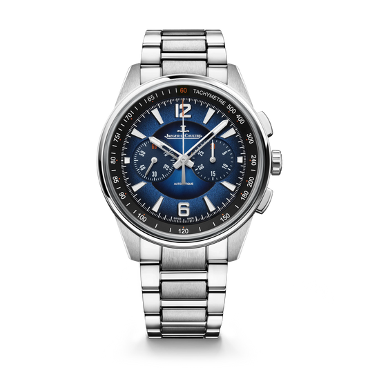 JLC - Polaris Chronograph - 42 MM - Stainless Steel - Shaded Blue Dial - Stainless Steel Bracelet - Q9028181