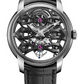 Girard-Perregaux Bridge Titanium 45 MM - Black Leather Strap - Skeleton Dial - 99295-21-000-BA6A