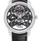 Girard-Perregaux Bridge Sapphire 46 MM - Black Leather Strap - Skeleton Dial - 99295-43-000-BA6A