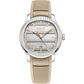 Piaget Polo Signature Date - Stainless Steel - 36 MM - Beige Rubber Strap - Diamond Bezel - Diamond-Set Silver Dial - G0A51011