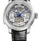 Girard-Perregaux Bridge White Gold 45 MM - Black Leather Strap - Skeleton Dial - 99820-53-002-BA6A