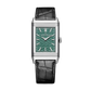 JLC - Reverso Tribute Enamel Monet "The Grand Canal" - Limited Edition - 45.6 MM x 27.4 MM - White Gold - Green Guilloché Enamel Dial - Black Leather Strap - Q39334M5