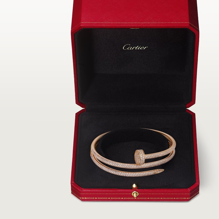 Cartier Juste Un Clou Bracelet - Rose Gold - Diamonds - N6708617