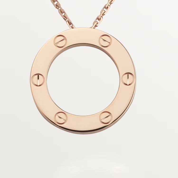 Cartier Love Necklace - Rose Gold - B7014400