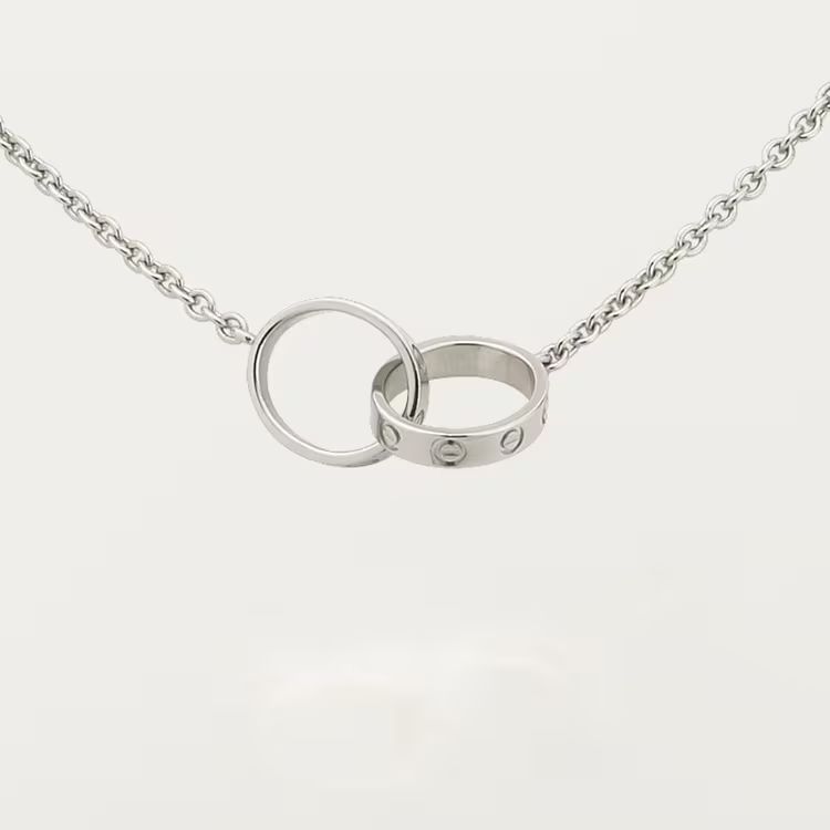 Cartier Love Necklace - White Gold - B7212500