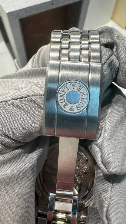 A.Lange & Söhne Odysseus - 40.5 MM - Steel - Blue Dial - 363.179