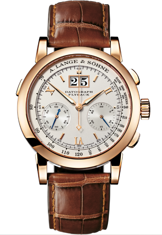 A.Lange & Söhne - Datograph - 39 MM - Rose Gold - Silver Dial - 403.032