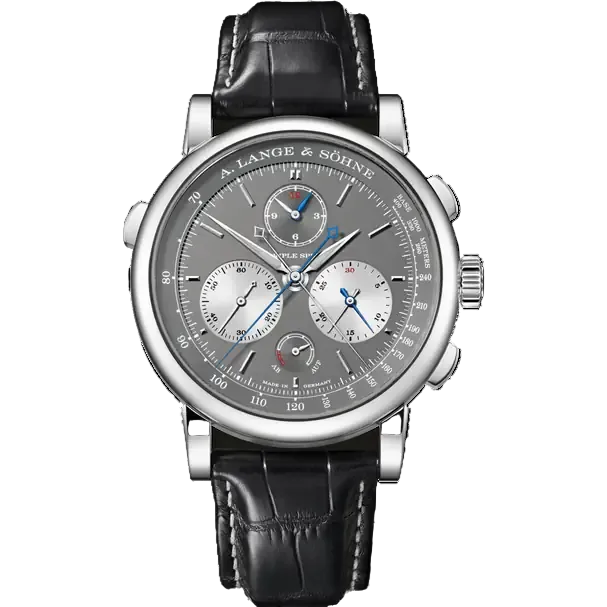 A.Lange & Söhne - Triple Split - Chronograph - 43.2 MM - White Gold - Grey Dial - 424.038F 
