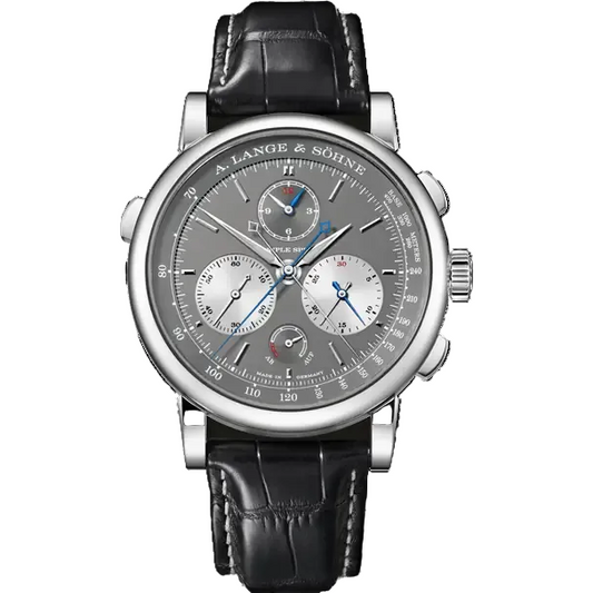 A.Lange & Söhne - Triple Split - Chronograph - 43.2 MM - White Gold - Grey Dial - 424.038F 