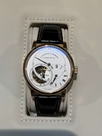 A.Lange & Söhne Richard Lange Tourbillon - 41.9 MM - Rose Gold - Silver Dial - 760.032F