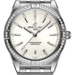 Breitling Chronomat Stainless Steel 36 MM - Stainless Steel Bracelet - Diamond Bezel - White Diamond Dial - A10380591A1A1