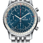 Breitling Navitimer Stainless Steel 41 MM - Stainless Steel Bracelet - Aurora Blue Dial - A13324121C1A1