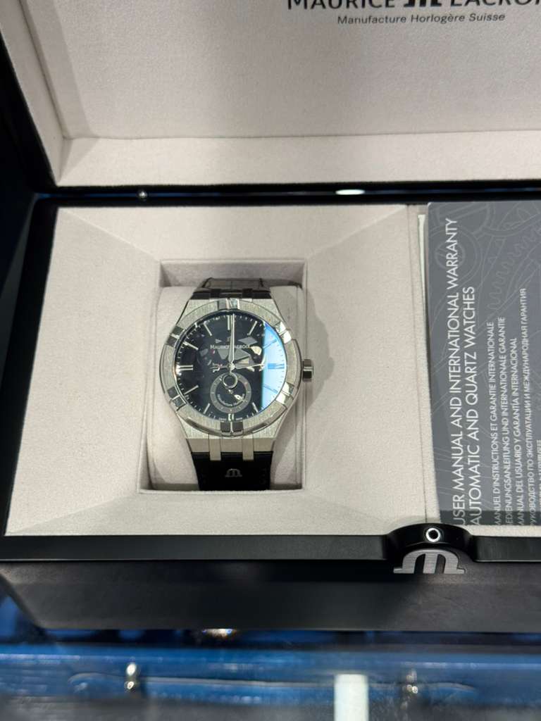 Maurice Lacroix - Aikon - 44 MM - Stainless Steel - Black Skeleton Dial - A16088