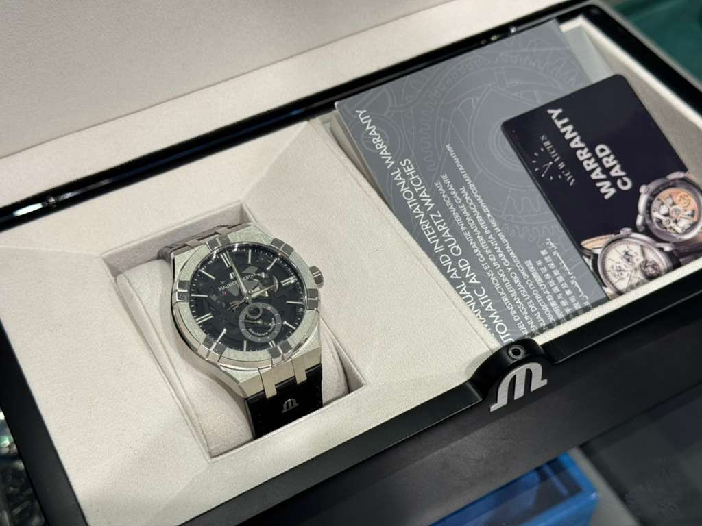 Maurice Lacroix - Aikon - 44 MM - Stainless Steel - Black Skeleton Dial - A16088