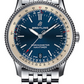 Breitling Navitimer Stainless Steel 38 MM - Stainless Steel Bracelet - Blue Dial - A17325211C1A1