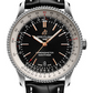 Breitling Navitimer Stainless Steel 41 MM - Black Leather Strap - Black Dial - A17326211B1P1