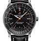 Breitling Navitimer Stainless Steel 41 MM - Black Leather Strap - Black Dial - A17326241B1P1