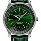 Breitling Navitimer Stainless Steel 41 MM - Green Leather Strap - Green Dial - A17326361L1P1