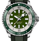 Breitling Superocean Stainless Steel 44 MM - Black Rubber Strap - Green Dial - A17376A31L1S1