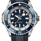 Breitling Superocean Stainless Steel 46 MM - Blue Rubber Strap - Blue Dial - A17378E71C1S1