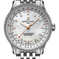 Breitling Navitimer Stainless Steel 35 MM - Metal Bracelet - Mother-Of-Pearl Dial - A17395211A1A1