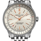 Breitling Navitimer Stainless Steel 35 MM - Metal Bracelet - Silver Dial -  A17395F41G1A1