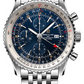 Breitling Navitimer Stainless Steel 46 MM - Blue Leather Strap - Blue Dial - A24322121C2A1